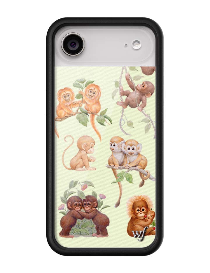 Wildflower Monkey Biz iPhone Case