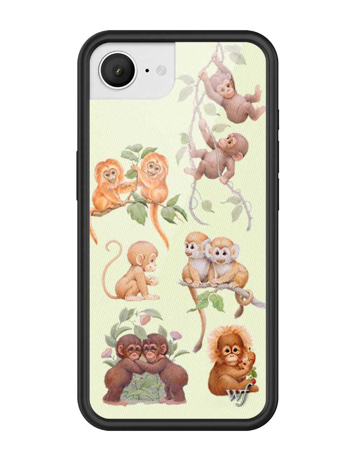 Wildflower Monkey Biz iPhone Case