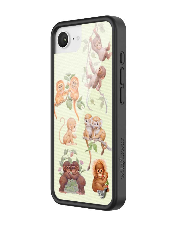 Wildflower Monkey Biz iPhone Case