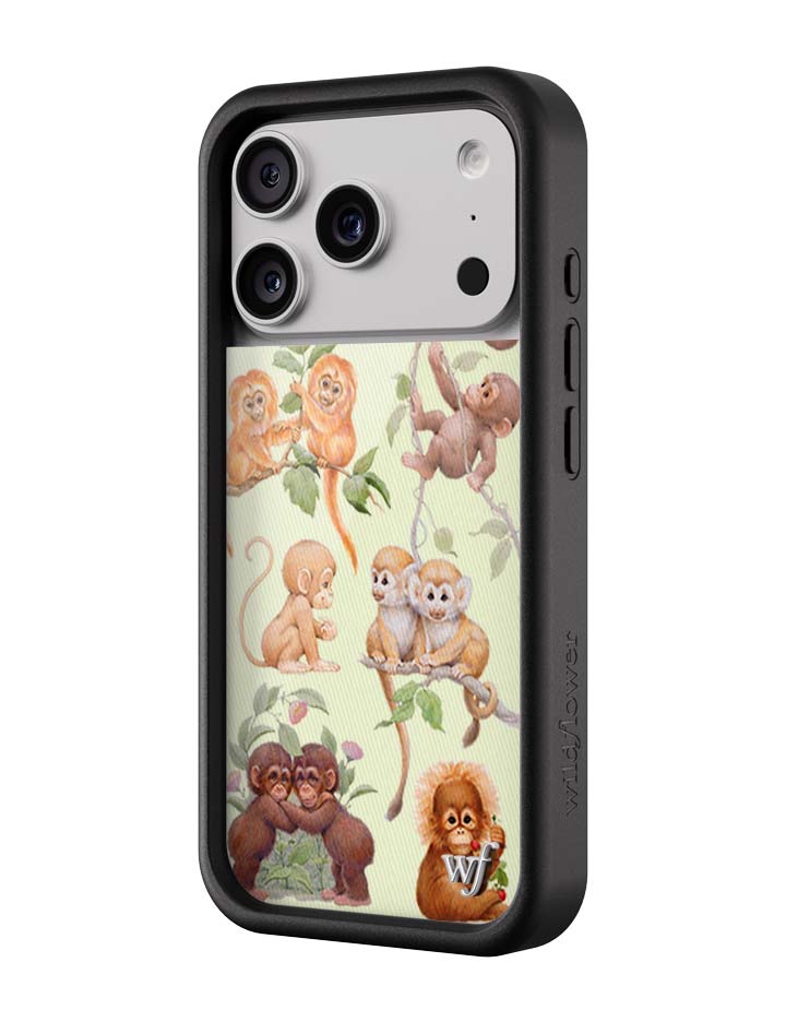 Wildflower Monkey Biz iPhone Case