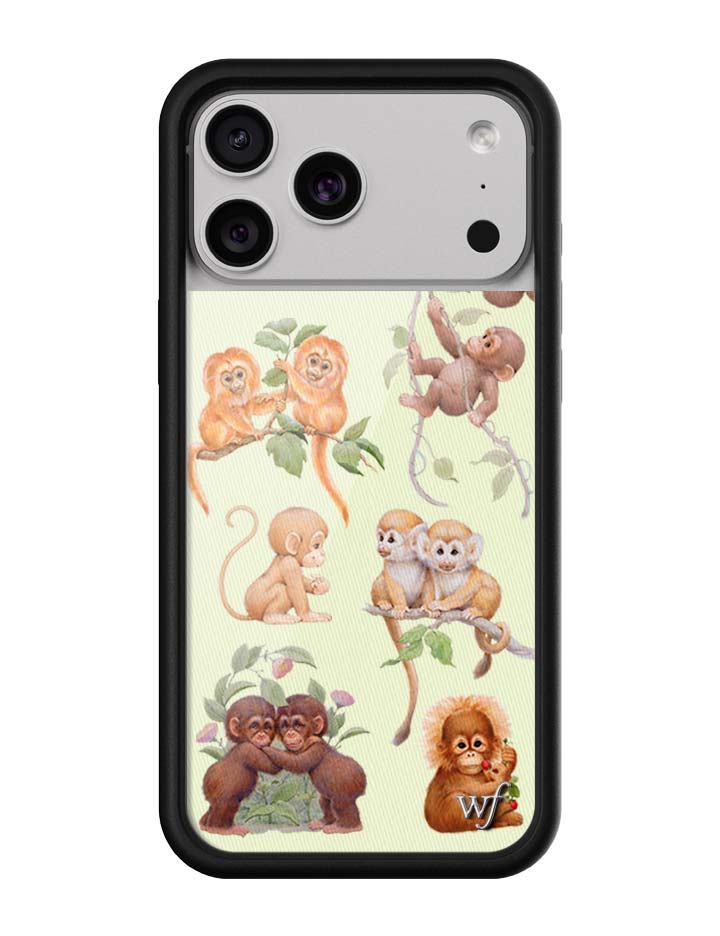 Wildflower Monkey Biz iPhone Case