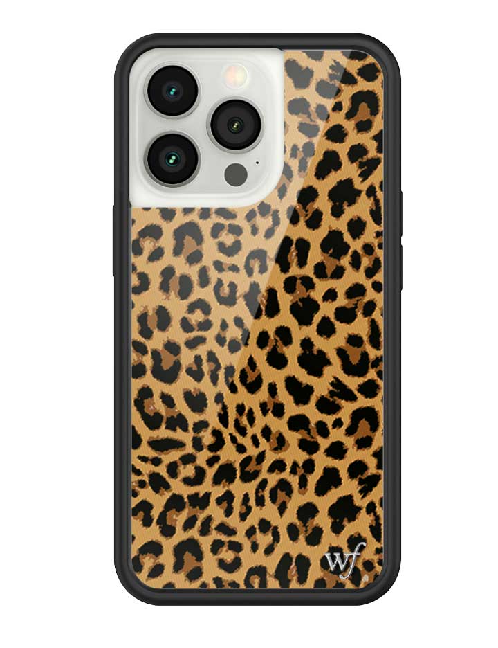 Wildflower Meow | Brown iPhone Case