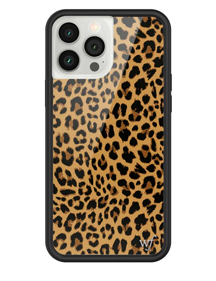 Wildflower Meow | Brown iPhone Case