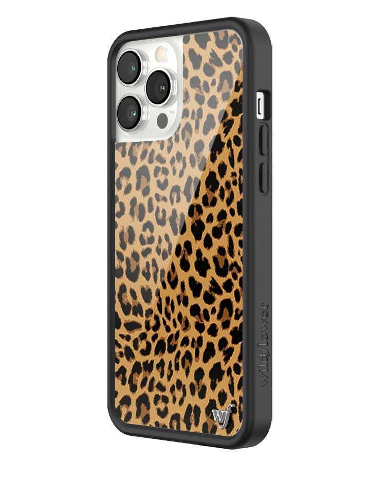 Wildflower Meow | Brown iPhone Case