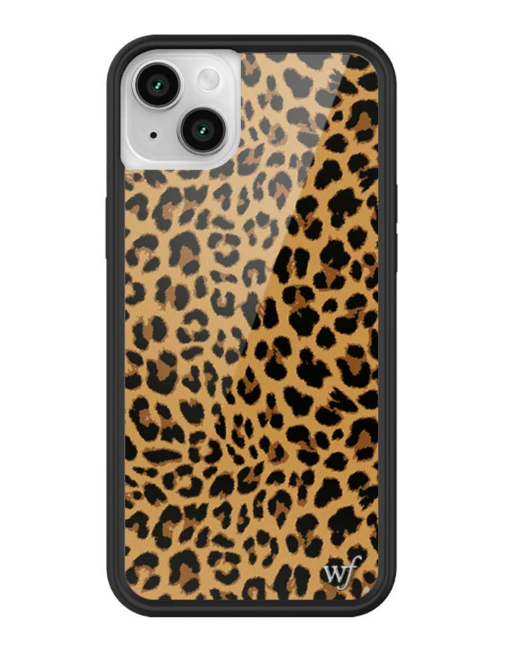 Wildflower Meow | Brown iPhone Case
