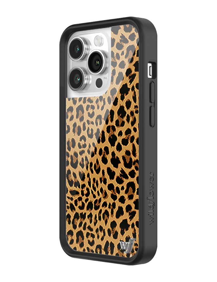 Wildflower Meow | Brown iPhone Case