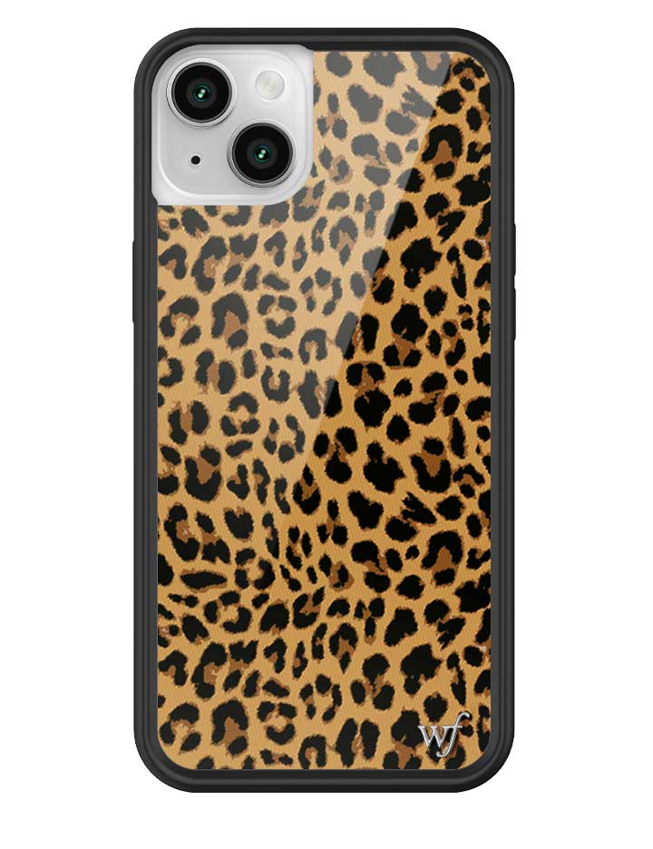Wildflower Meow | Brown iPhone Case