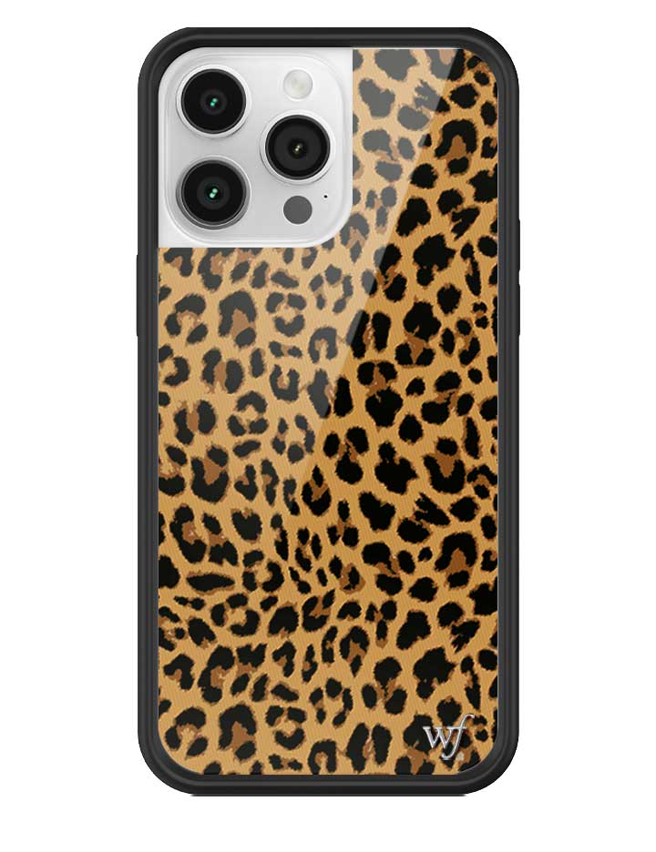 Wildflower Meow | Brown iPhone Case