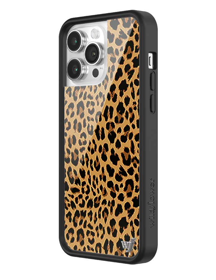 Wildflower Meow | Brown iPhone Case
