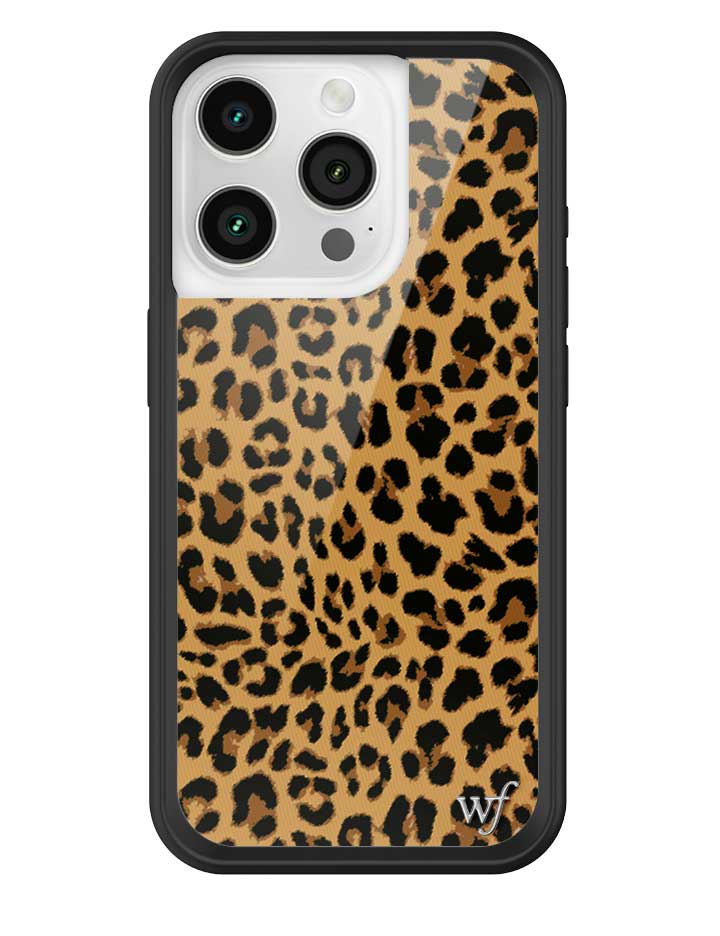 Wildflower Meow | Brown iPhone Case