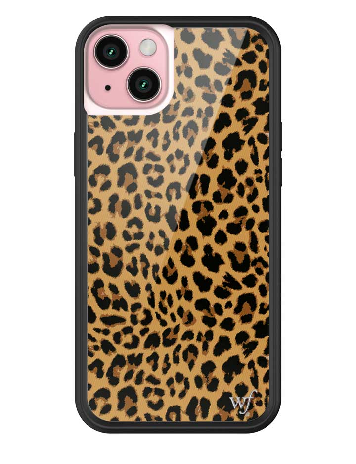 Wildflower Meow | Brown iPhone Case