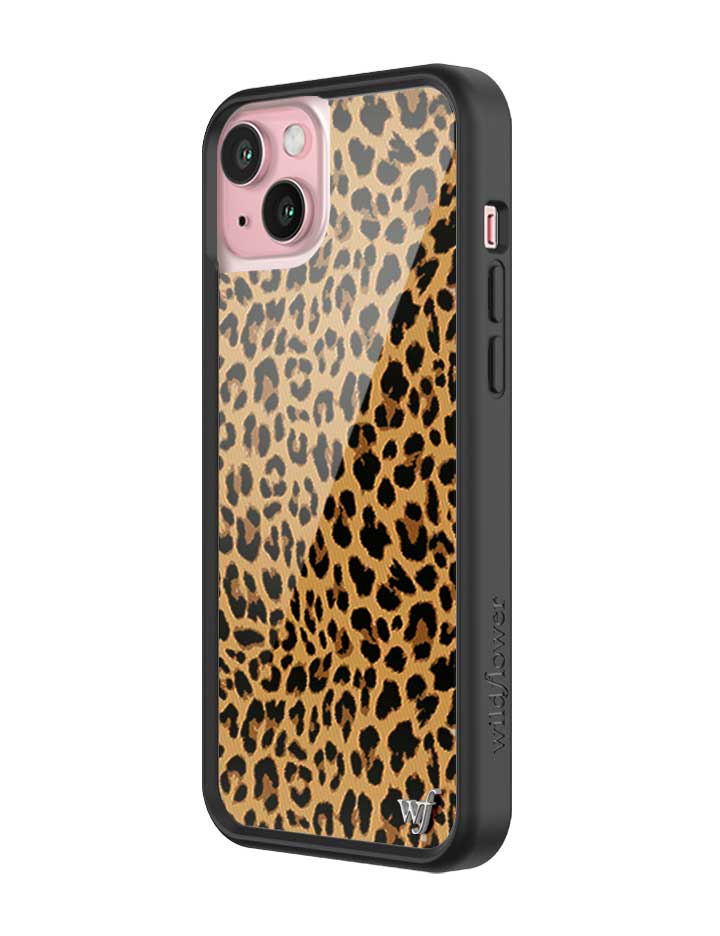 Wildflower Meow | Brown iPhone Case
