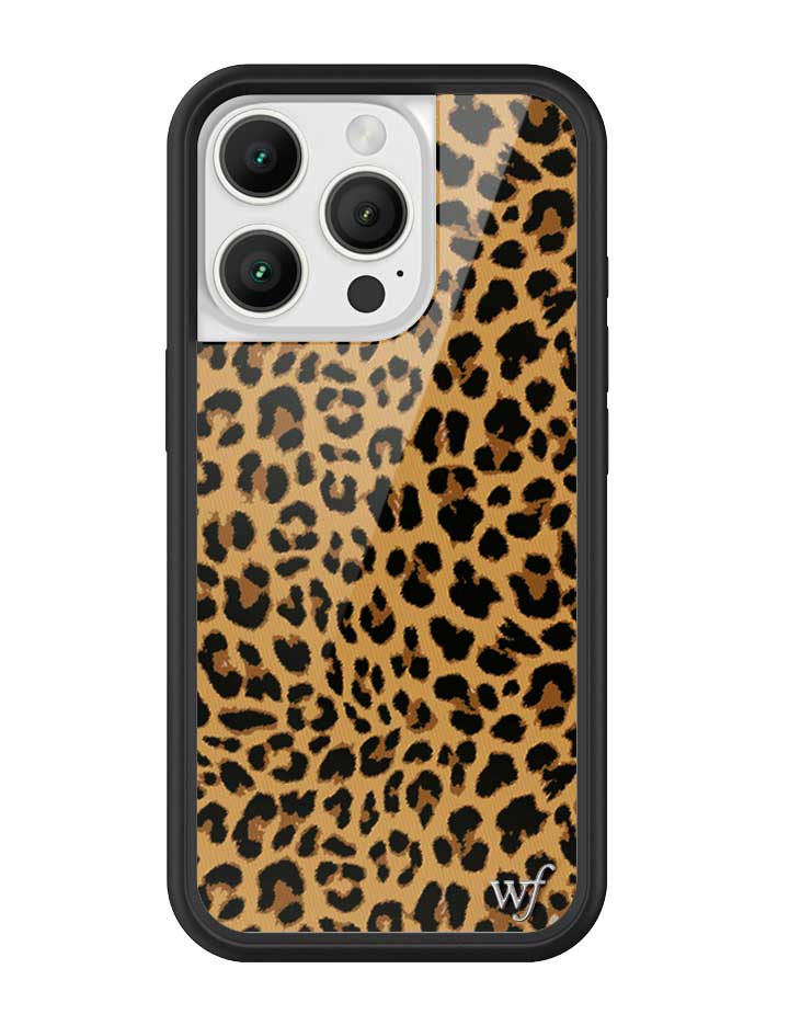 Wildflower Meow | Brown iPhone Case
