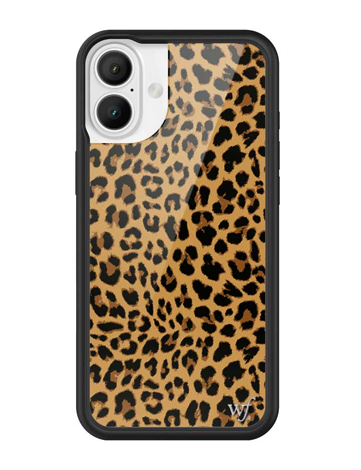 Wildflower Meow | Brown iPhone Case