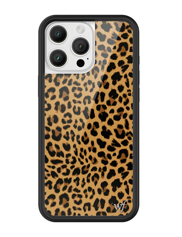 Wildflower Meow | Brown iPhone Case