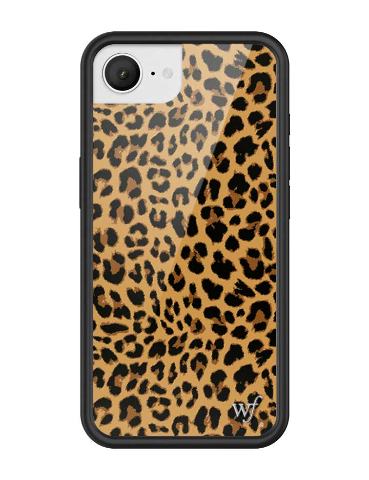 Wildflower Meow | Brown iPhone Case