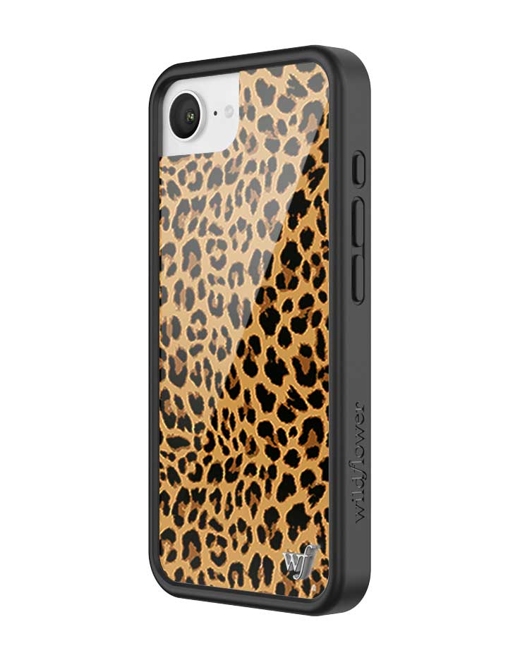 Wildflower Meow | Brown iPhone Case