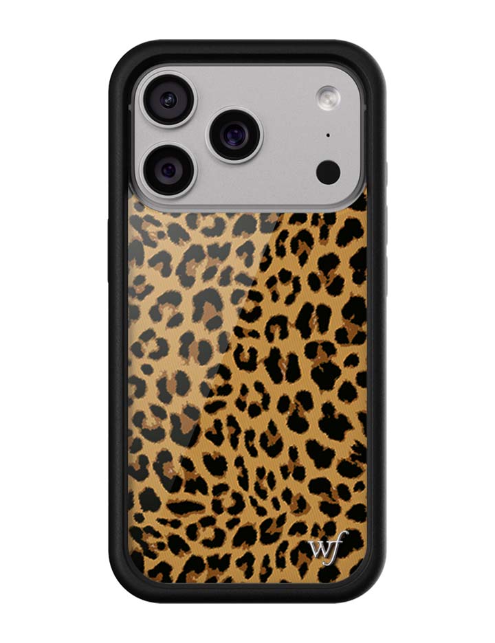 Wildflower Meow | Brown iPhone Case