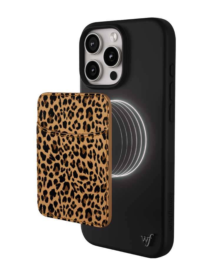 Wildflower Leopard MagSafe Wallet