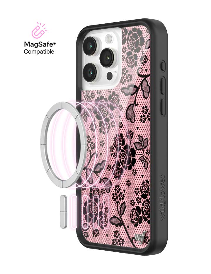 Wildflower Lace Lover iPhone Case