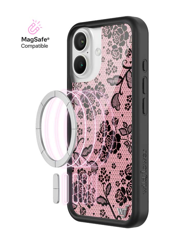 Wildflower Lace Lover iPhone Case