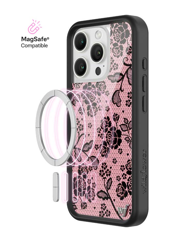 Wildflower Lace Lover iPhone Case