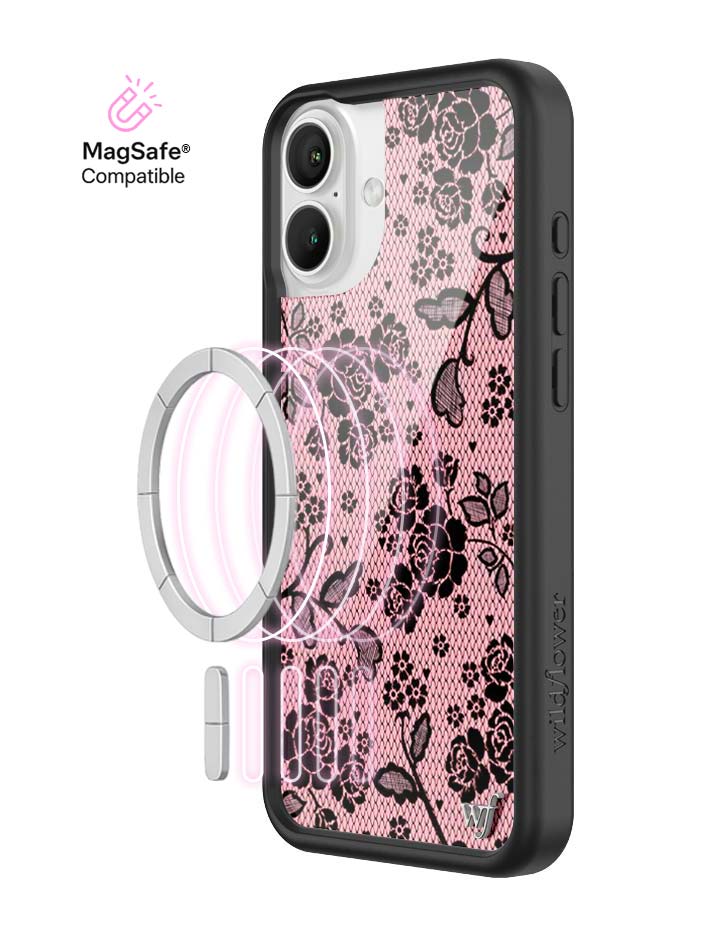 Wildflower Lace Lover iPhone Case