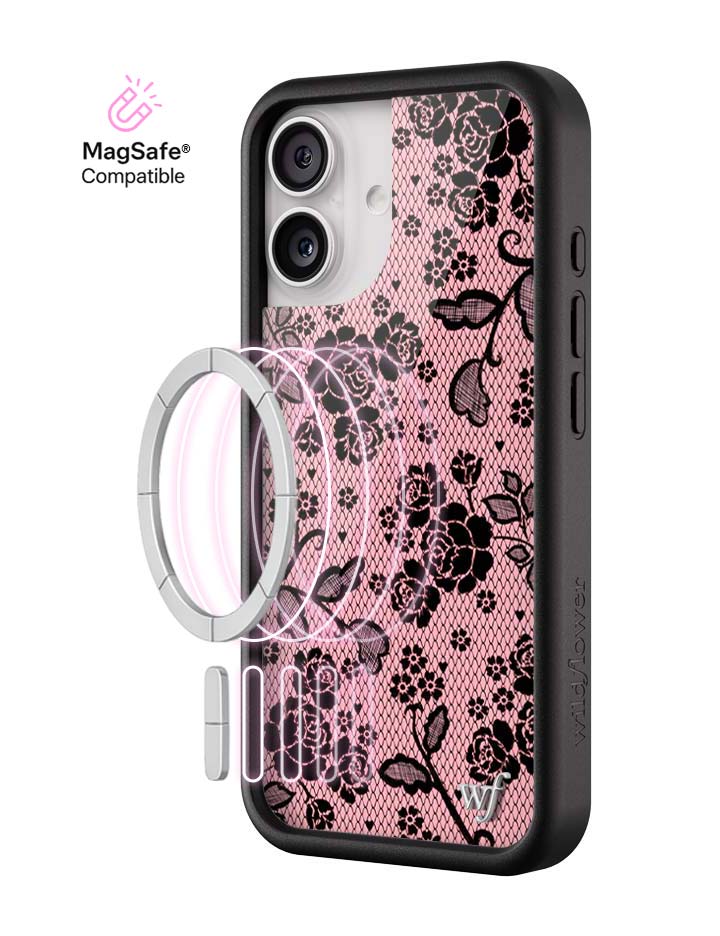 Wildflower Lace Lover iPhone Case