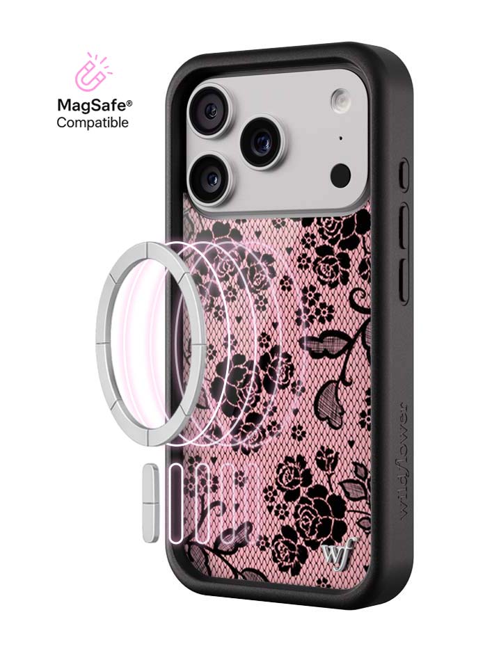 Wildflower Lace Lover iPhone Case