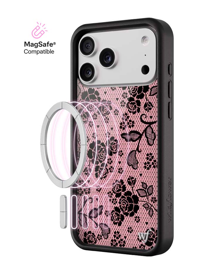 Wildflower Lace Lover iPhone Case