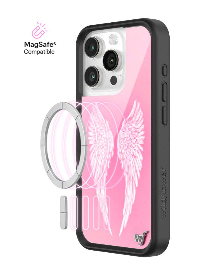 Wildflower Angel Baby |Pink iPhone Case