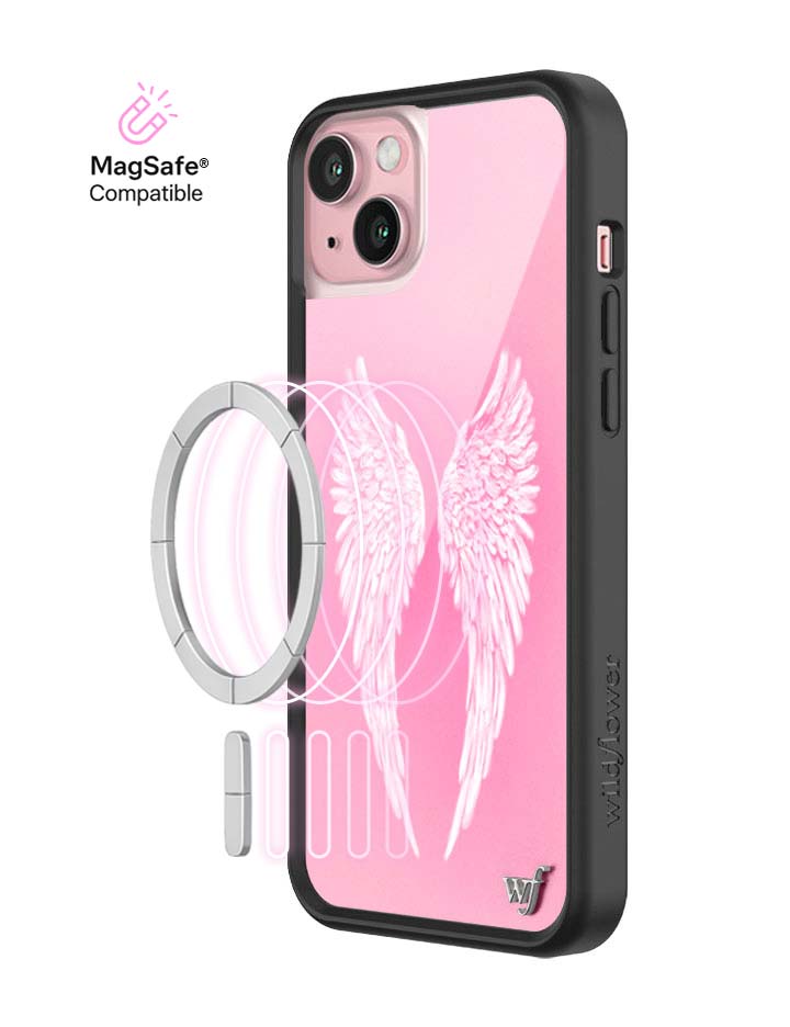 Wildflower Angel Baby |Pink iPhone Case