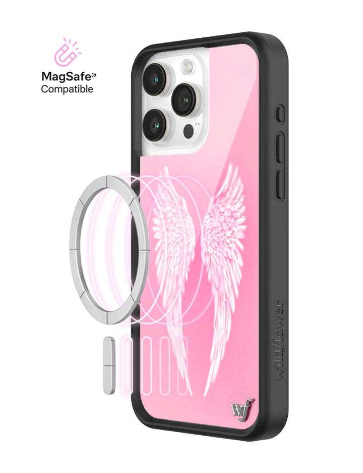 Wildflower Angel Baby |Pink iPhone Case