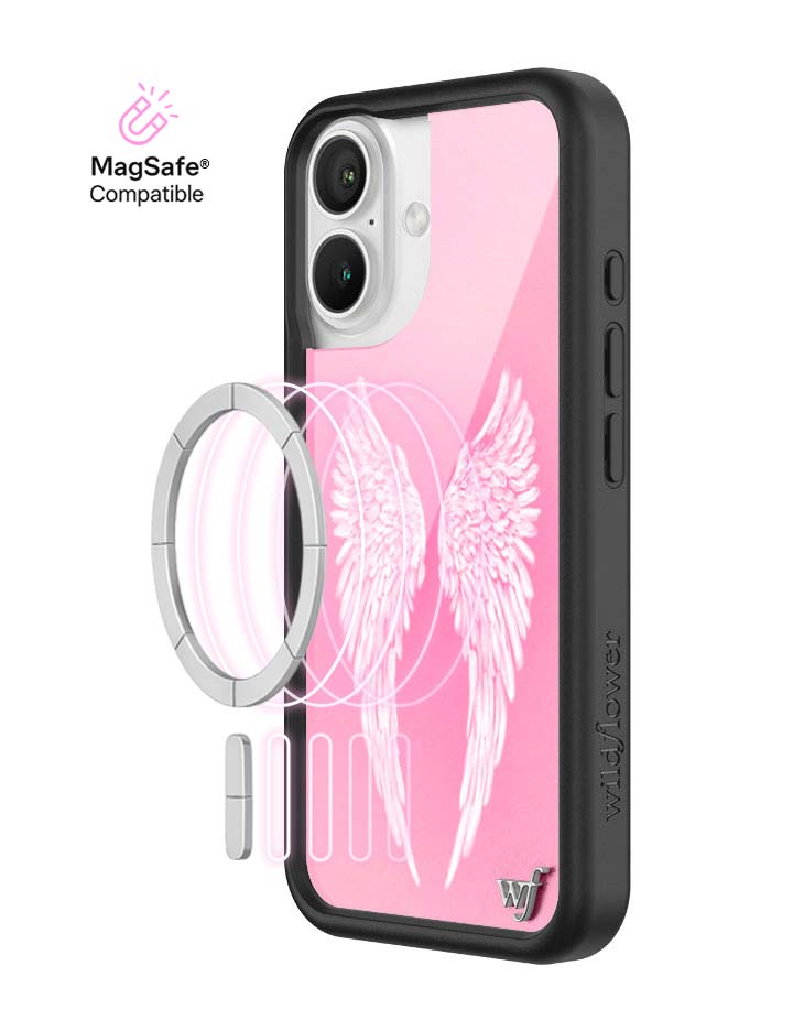 Wildflower Angel Baby |Pink iPhone Case