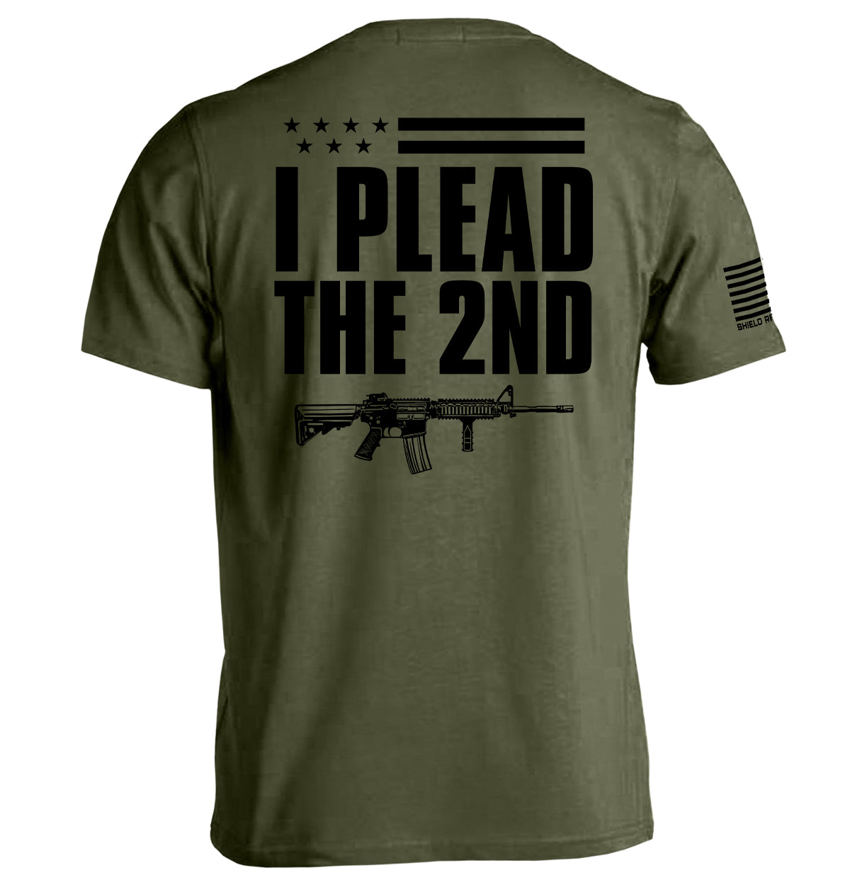 I Plead The 2nd Amendment T-Shirt – Back Print