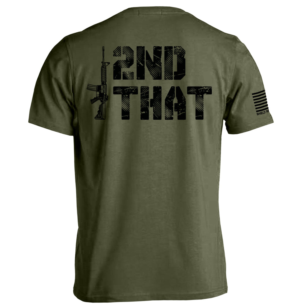 I Second That Funny 2nd Amendment Men's Graphic T-Shirt