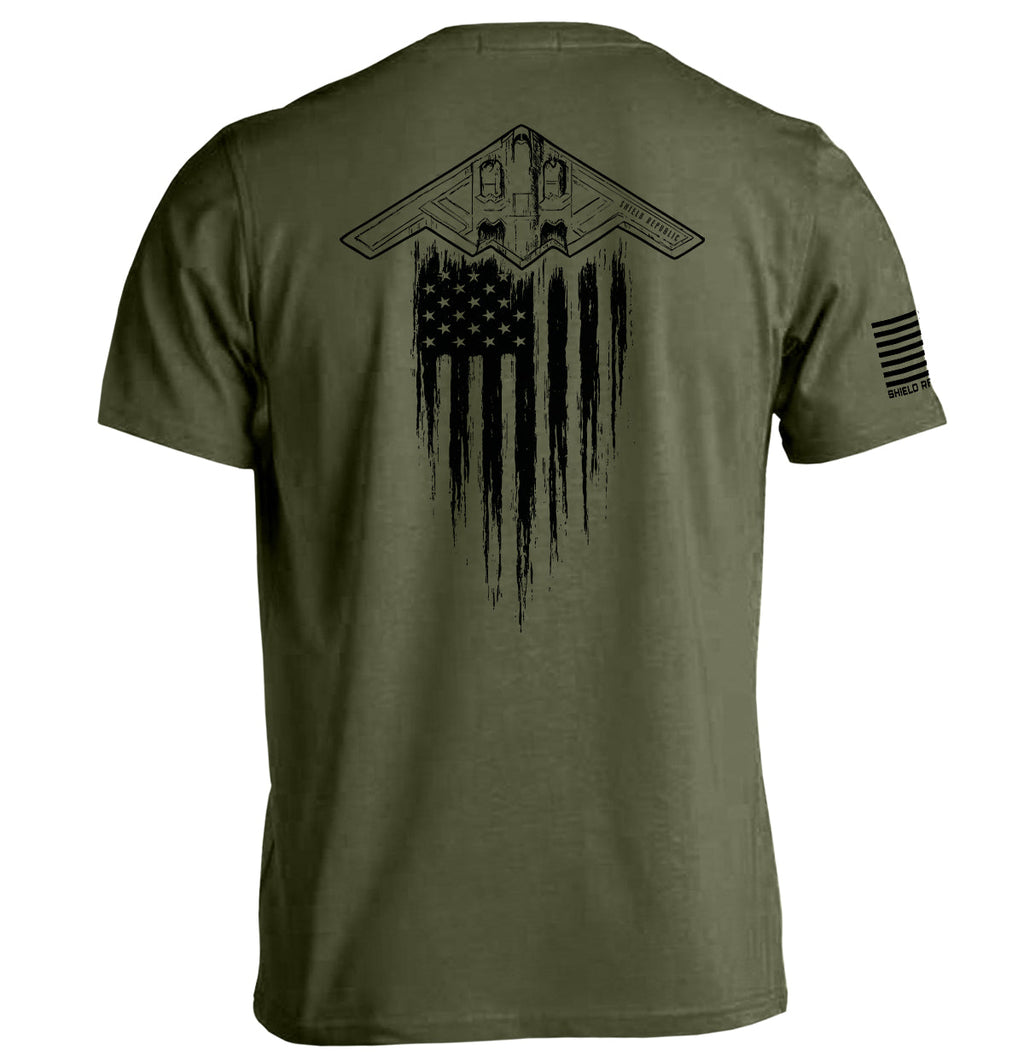B2 Stealth Bomber Flag