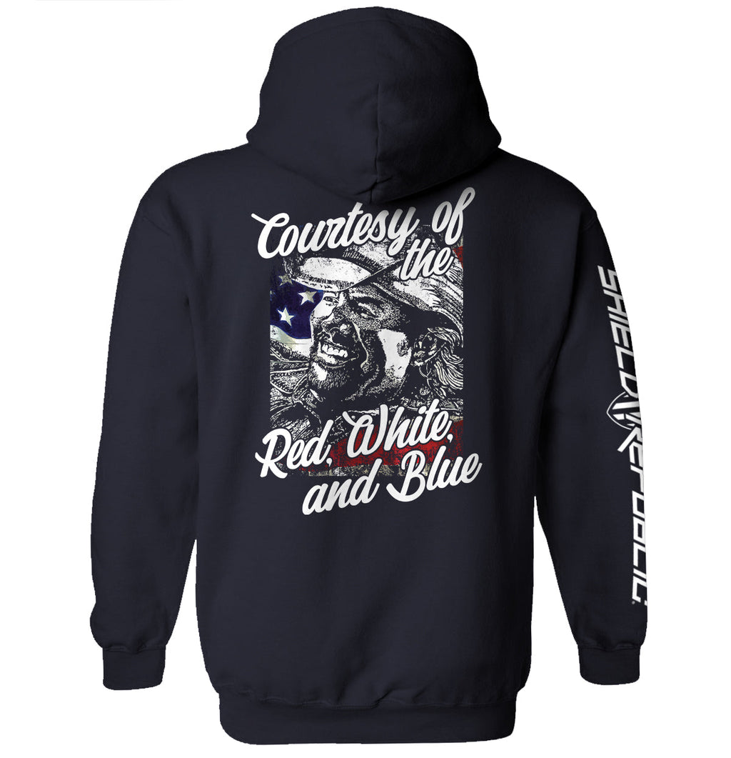 Courtesy Of The Red, White, And Blue