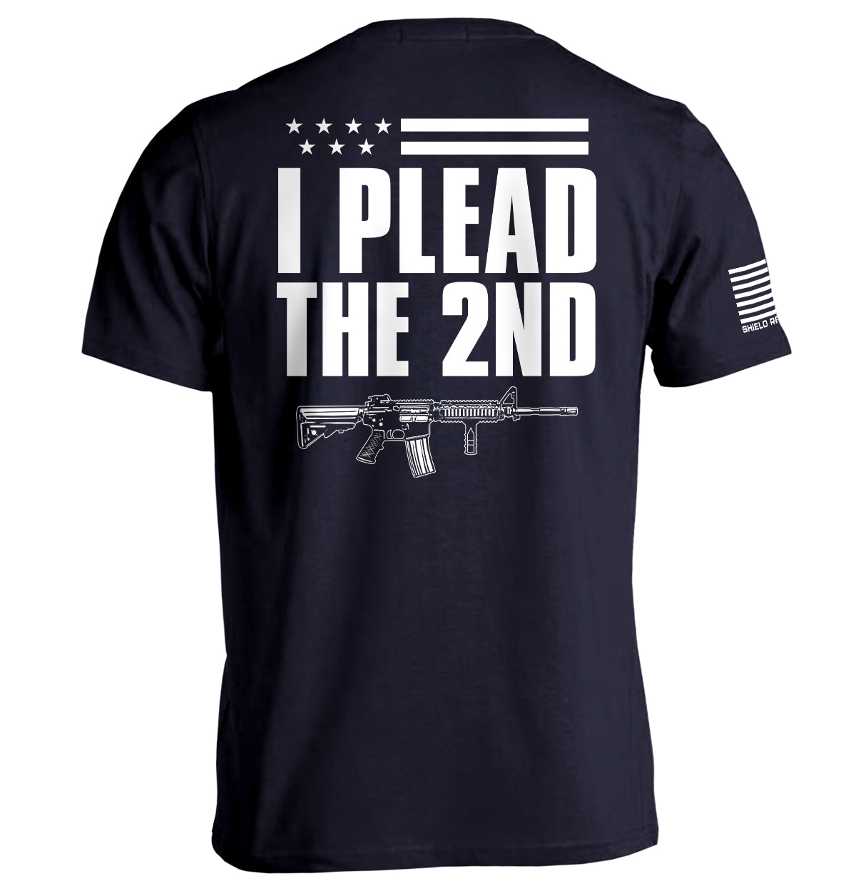 I Plead The 2nd Amendment T-Shirt – Back Print
