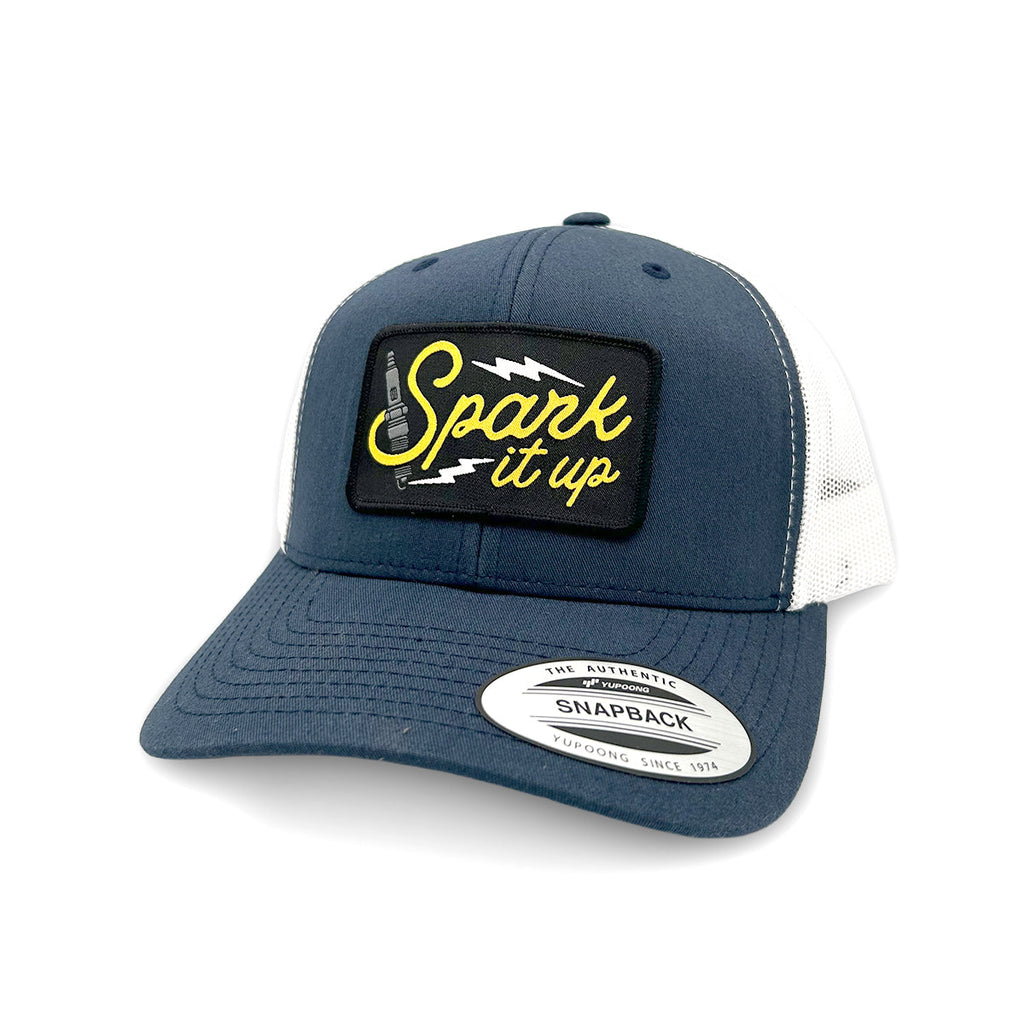 Spark it up Black (Woven Patch)
