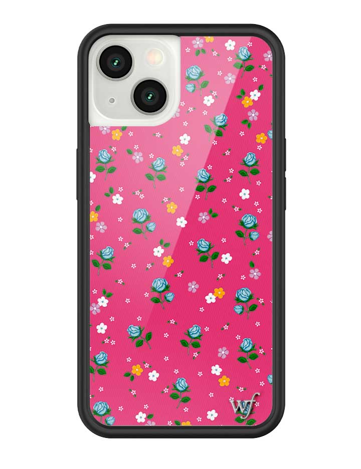 Wildflower Pink Dainty Florals iPhone Case
