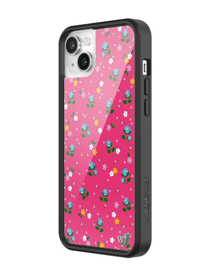 Wildflower Pink Dainty Florals iPhone Case