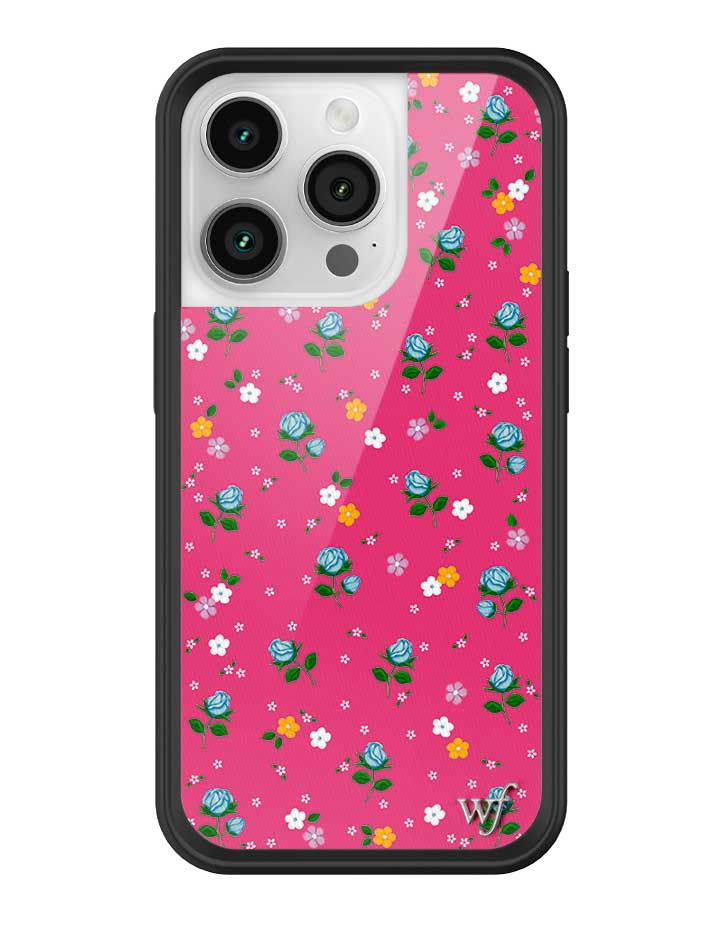 Wildflower Pink Dainty Florals iPhone Case