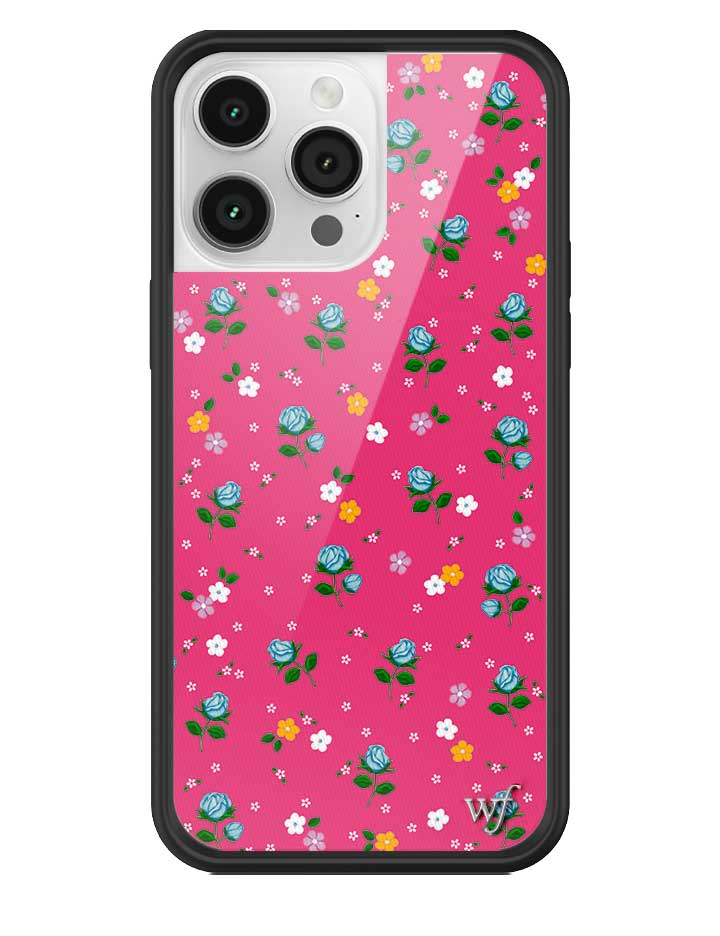 Wildflower Pink Dainty Florals iPhone Case