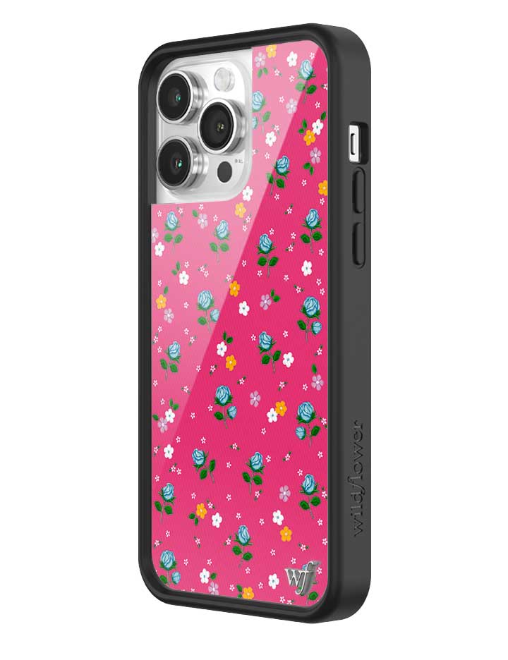 Wildflower Pink Dainty Florals iPhone Case