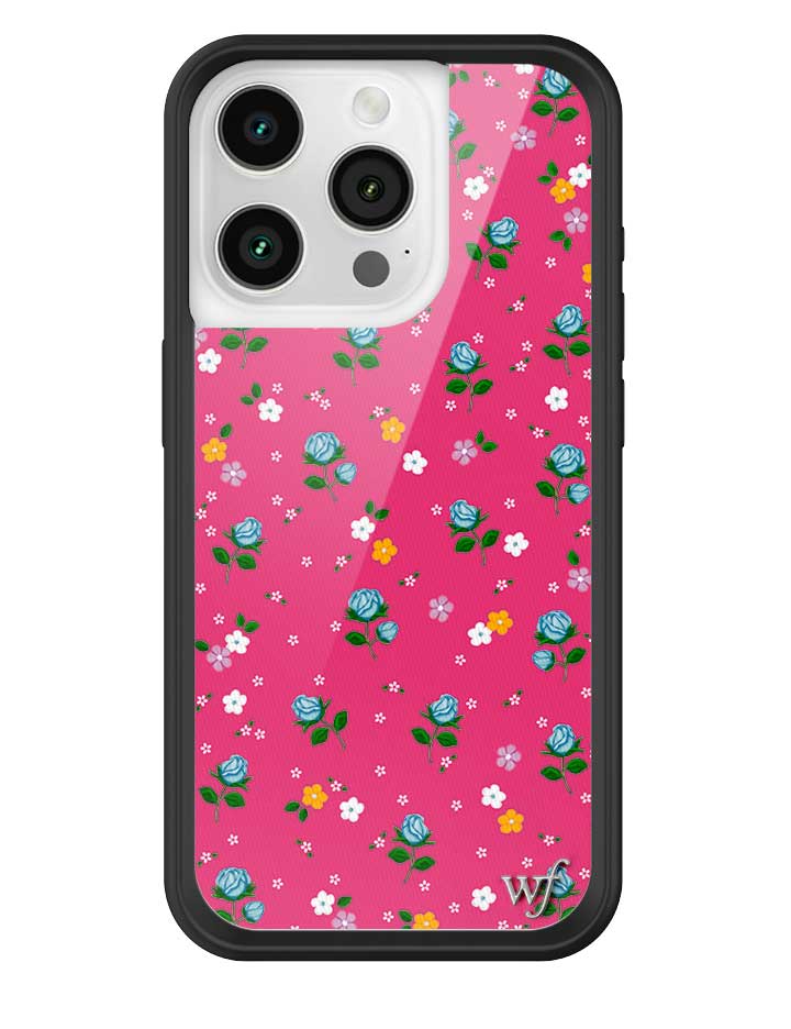 Wildflower Pink Dainty Florals iPhone Case