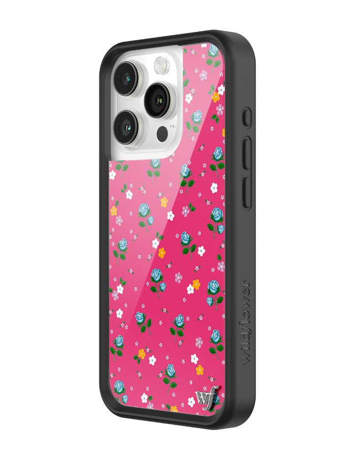 Wildflower Pink Dainty Florals iPhone Case