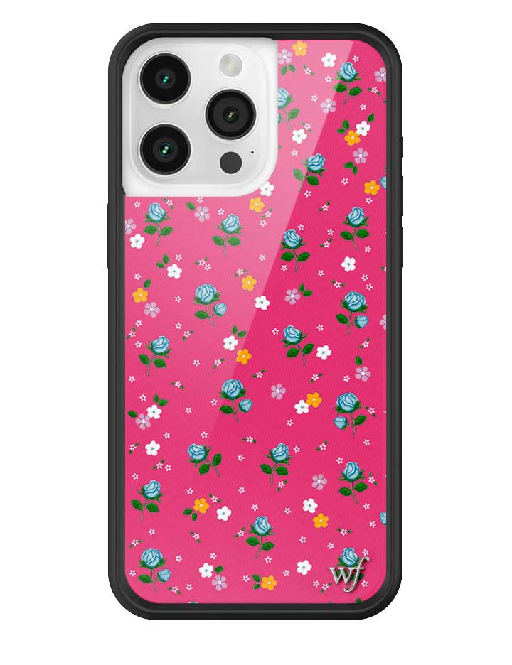 Wildflower Pink Dainty Florals iPhone Case
