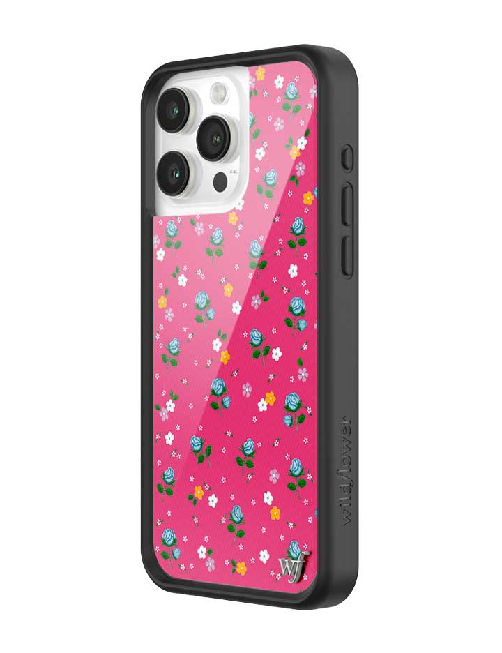 Wildflower Pink Dainty Florals iPhone Case