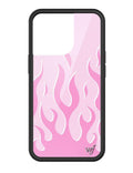 Wildflower Flames | Pink iPhone Case